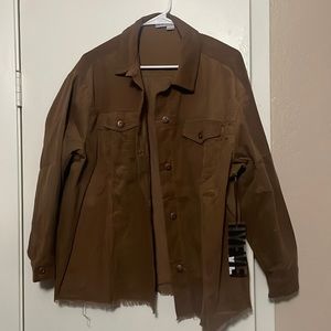 NWT Oversized corduroy Shacket